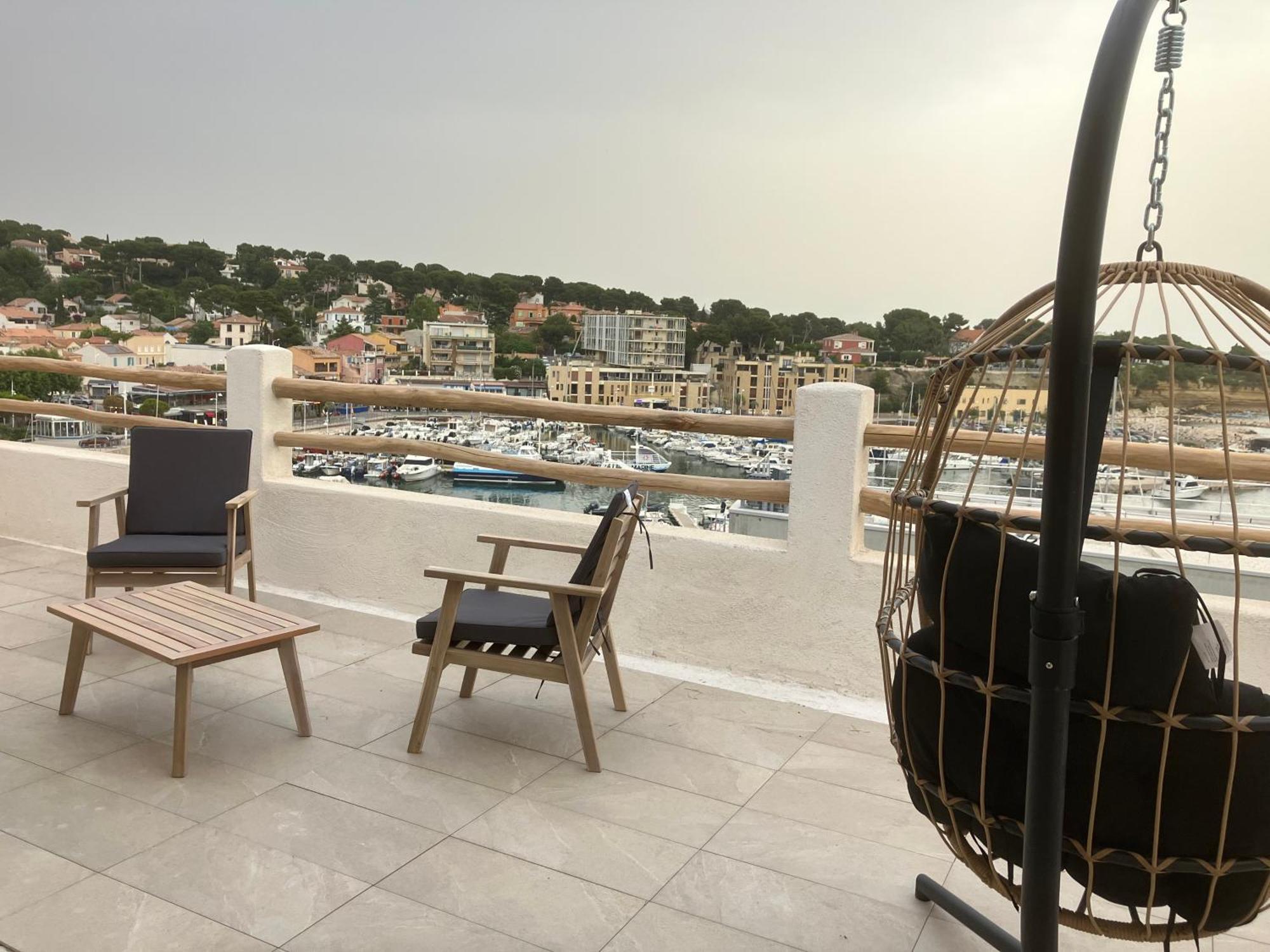 T2 Vue Sur Le Port Jacuzzi Terrasse Et Parking Apartment Carry-le-Rouet Bagian luar foto